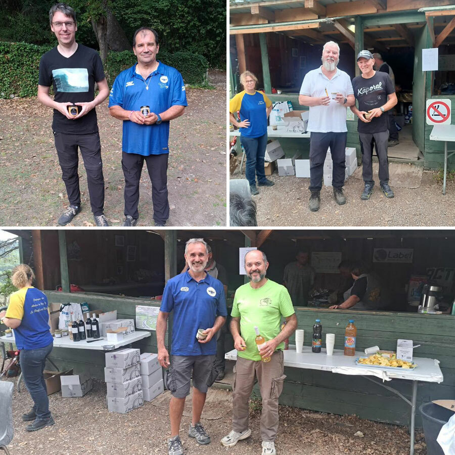Deux concours, quatre archers… et quatre podiums !