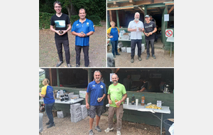 Deux concours, quatre archers… et quatre podiums !