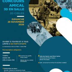 Inscription concours amical 3D en salle